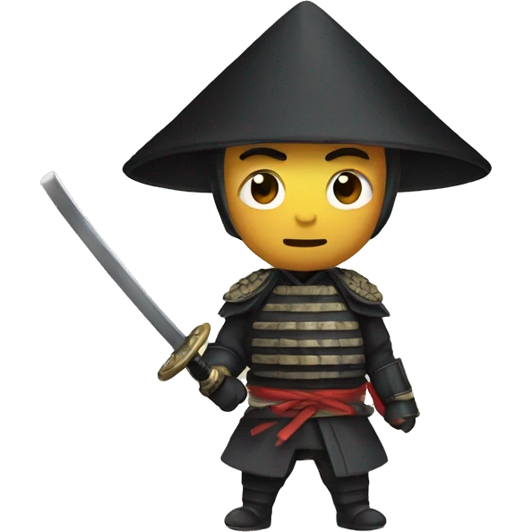samouraï emoji