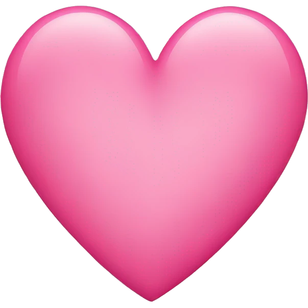 Pink heart emoji