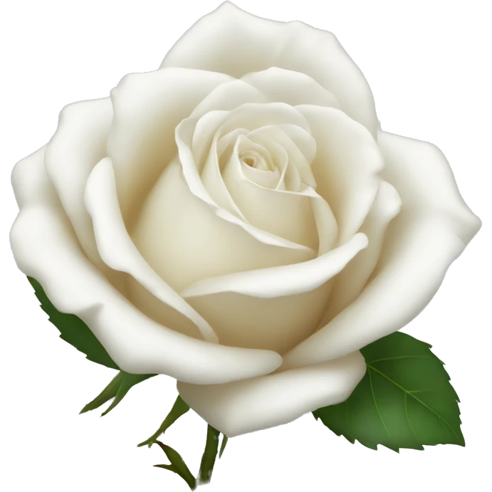 White rose emoji