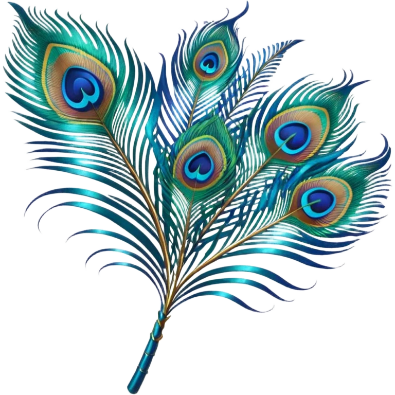 Devine Peacock feather emoji