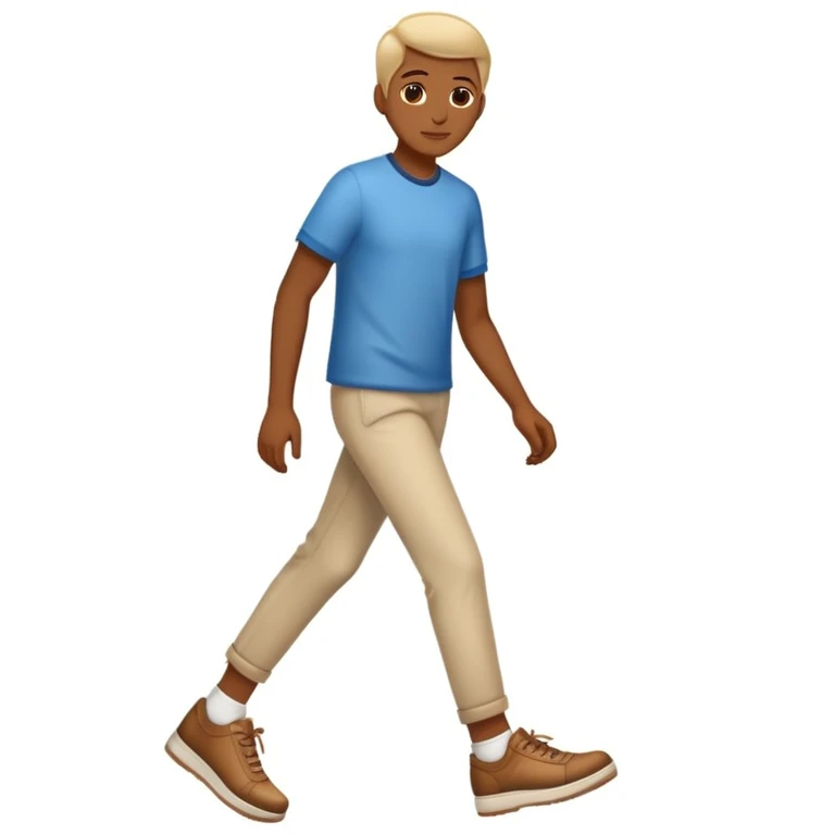 scualo con le scarpe emoji