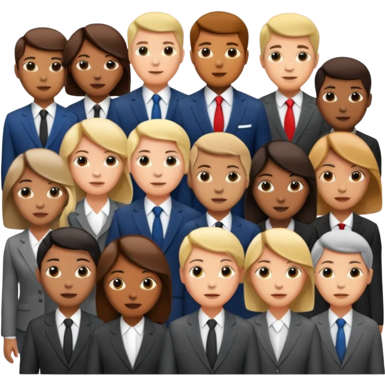 group of people, media agency emoji