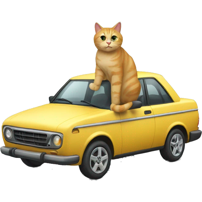 car cat  emoji