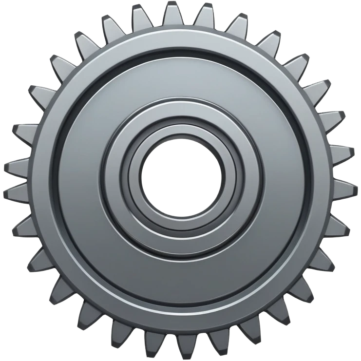 mechanical gear cog emoji