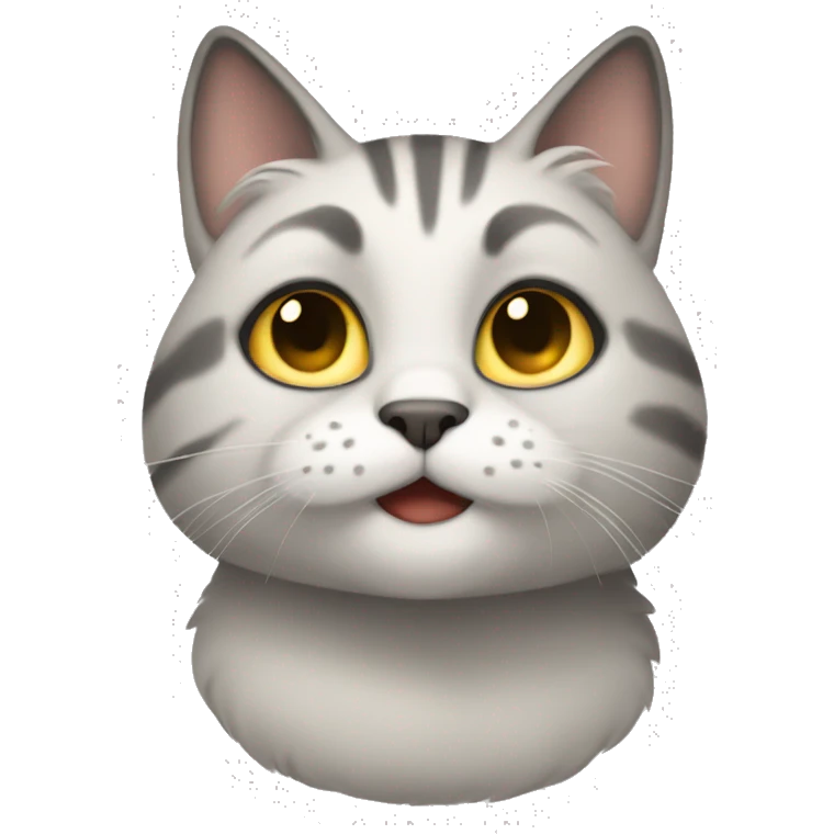 Derpy cat emoji