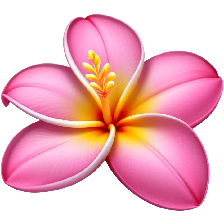 Plumeria  emoji