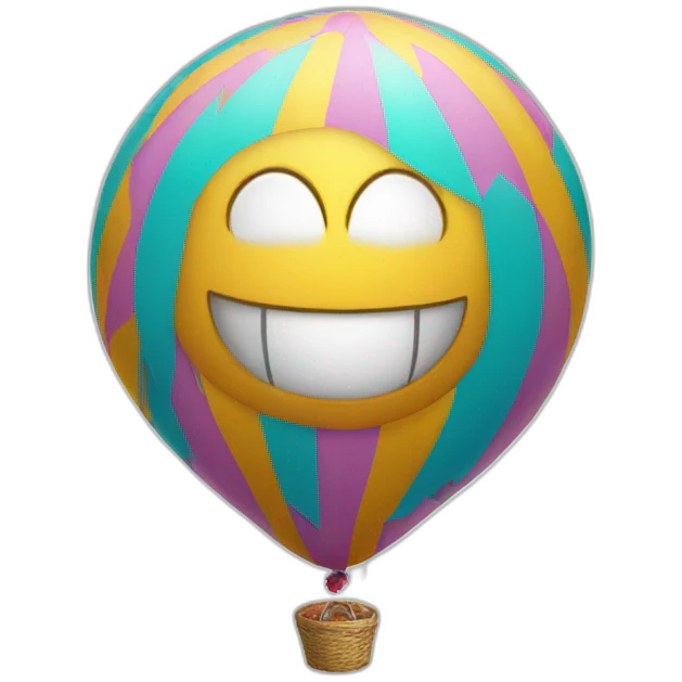 balloon with text Boss emoji