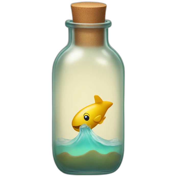 Message in a bottle emoji