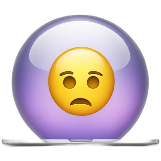 macbook m2 inside a bubble emoji