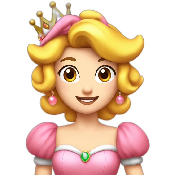 Princess peach emoji