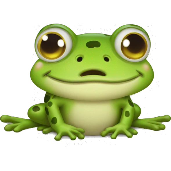 a frog cow emoji