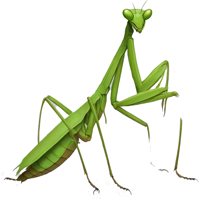Preying mantis emoji