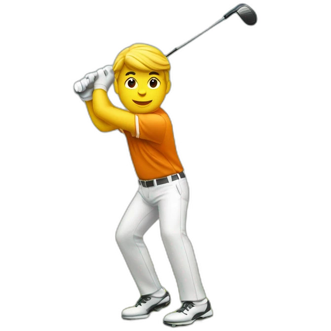 Swing de Golf emoji
