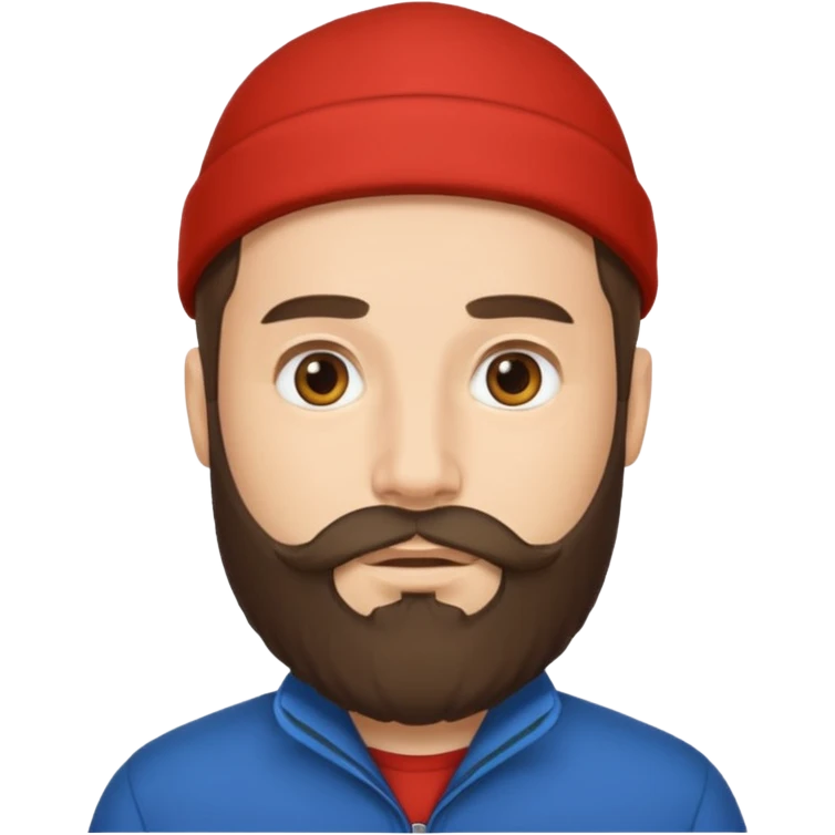 cübbe giyen takkeli sakallı bir insan emojisi emoji