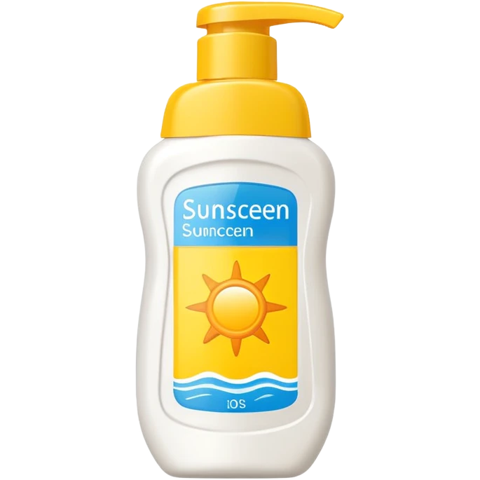 sunscreen emoji