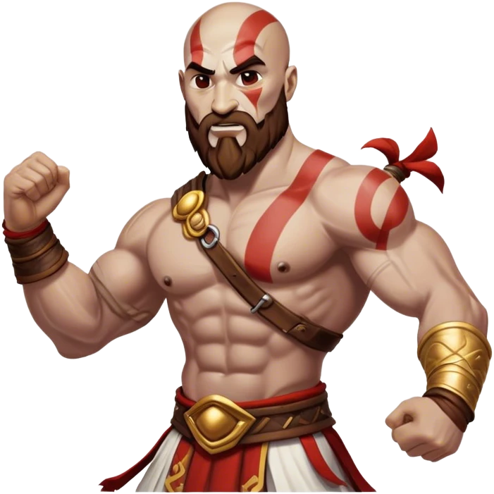 Kratos dancing emoji