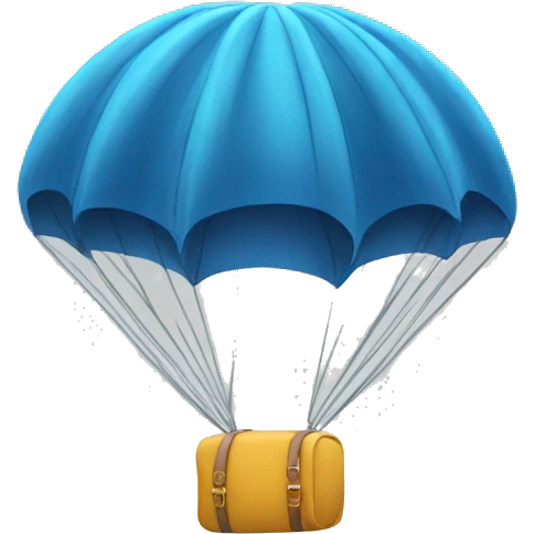 parachute emoji
