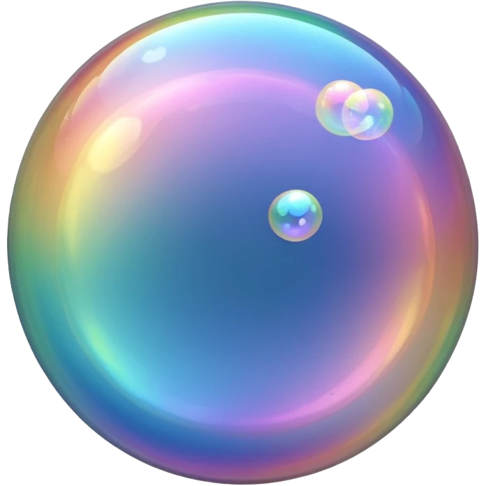 transparent soap bubble emoji