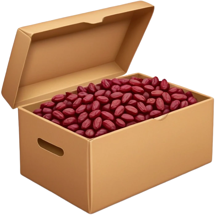 red box of raisins emoji
