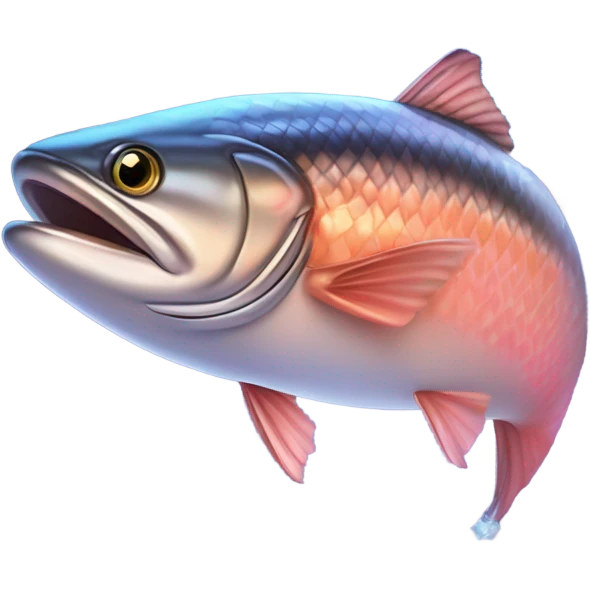 King Salmon from space emoji