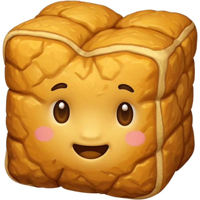 make a nugget emoji no face please emoji