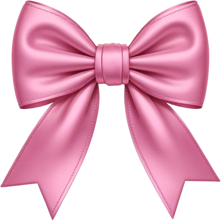 bow pink emoji