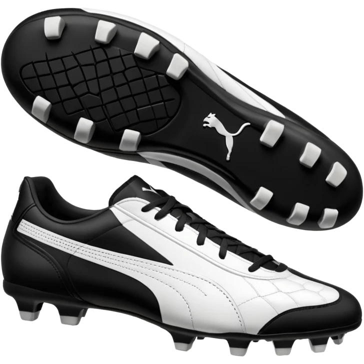 soccer shoes puma emoji