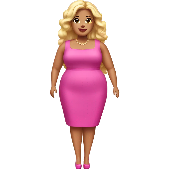 fat barbie emoji