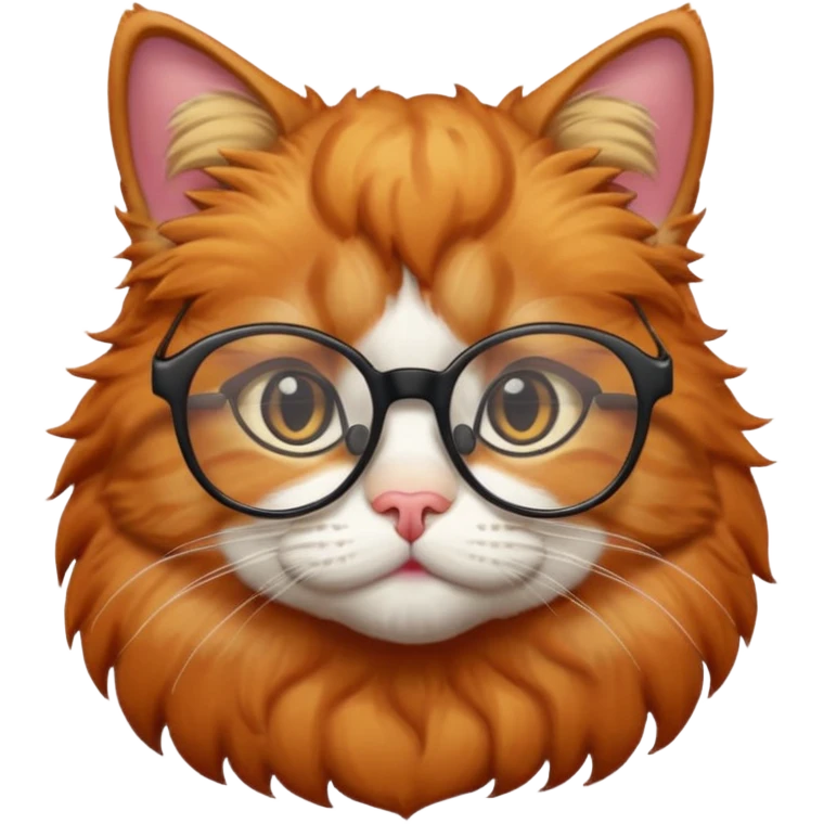 Умный кот emoji