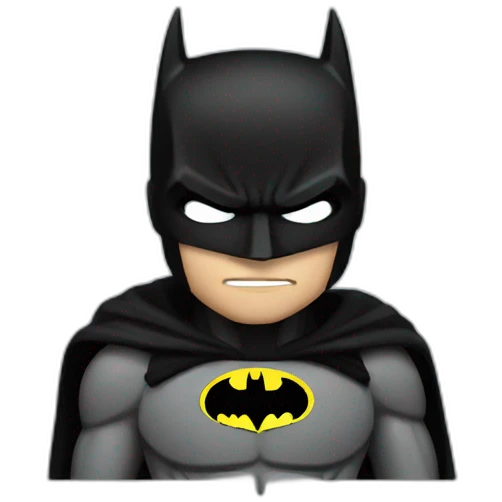 Batman in the dark emoji