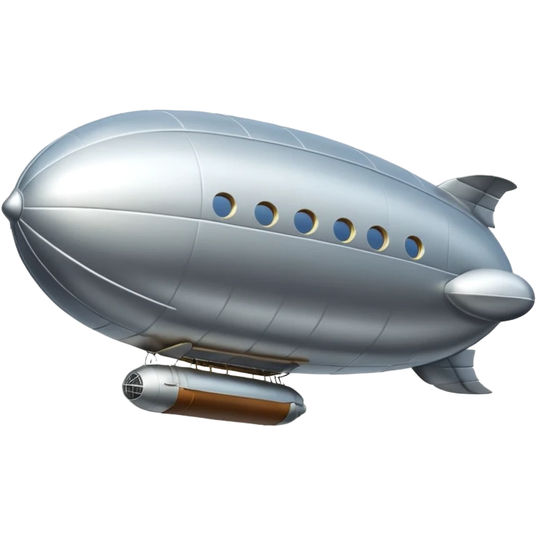 flying zeppelin  emoji