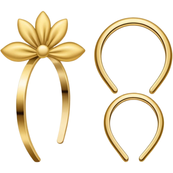 Hair accessories emoji