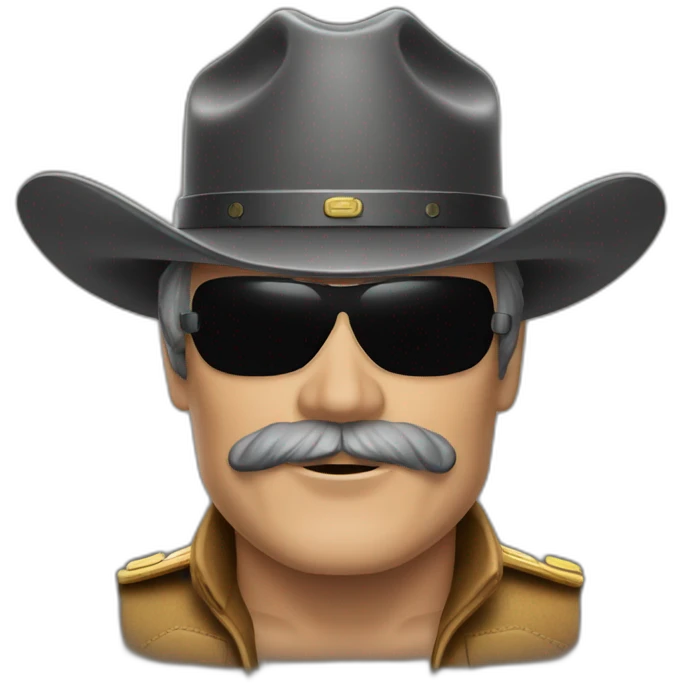Smokey and the bandit emoji