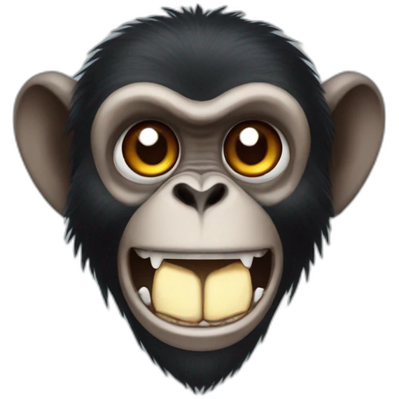vampire monkey emoji