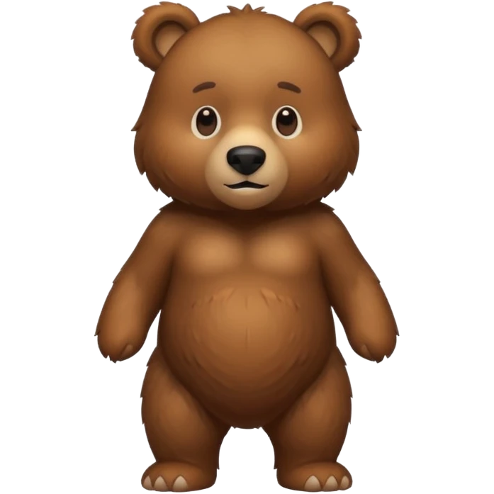 Сделай медведя emoji