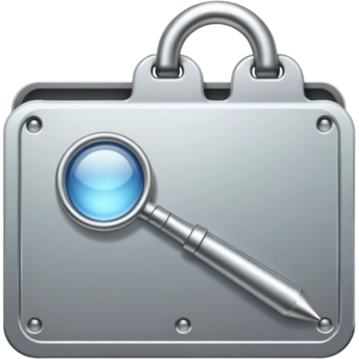 audit trail icon no human emoji