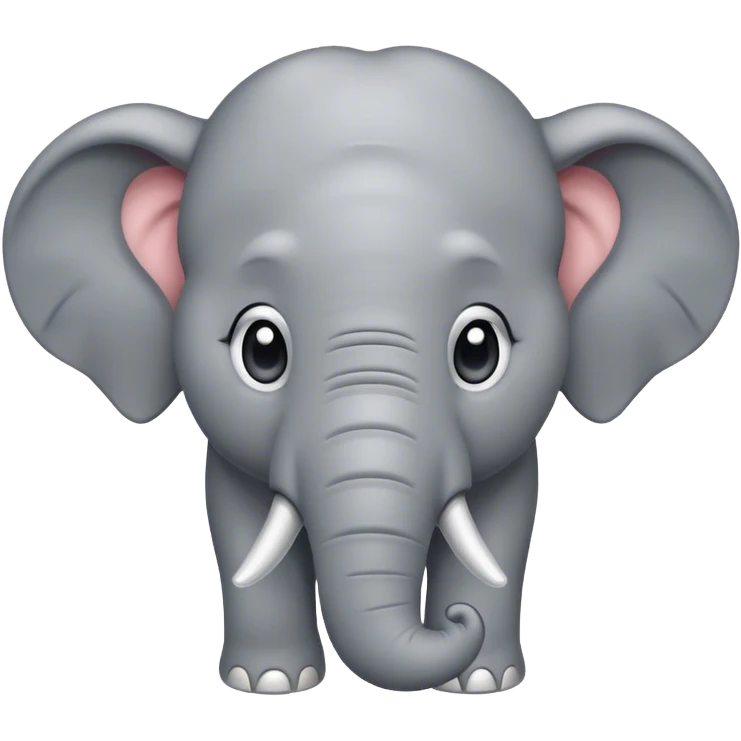 sad elephant  emoji