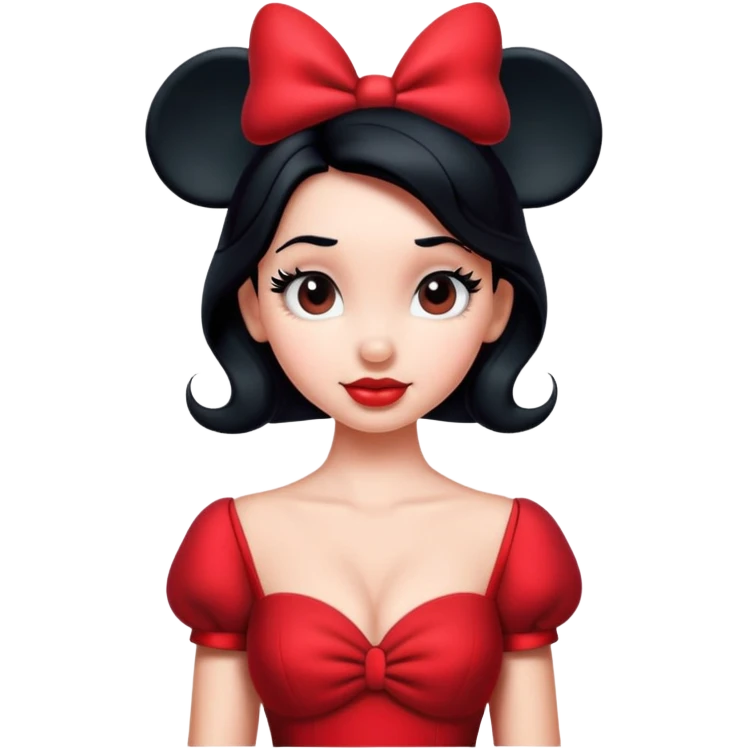 Sexy Minnie mouse emoji