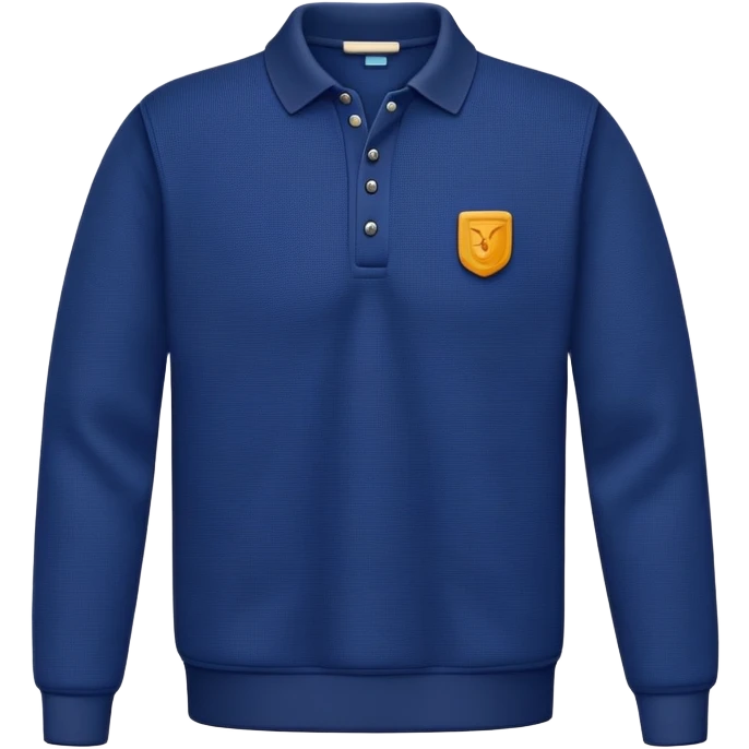 A Polo Pullover ￼ emoji