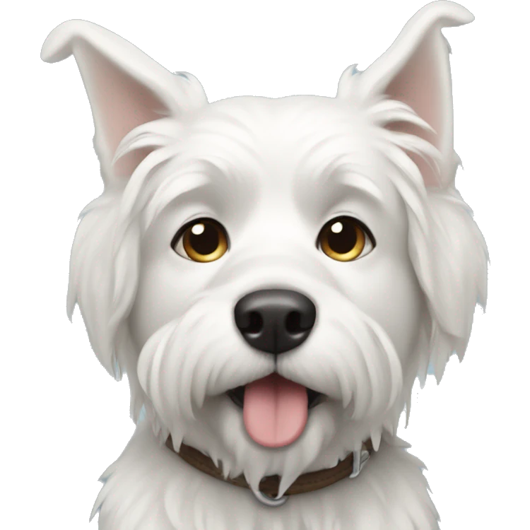 White dog emoji