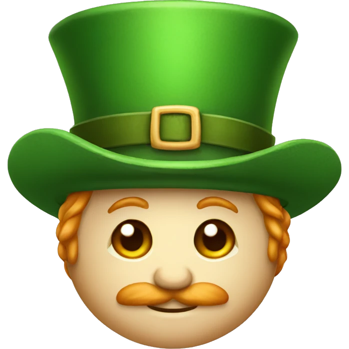 hat of leprechaun emoji