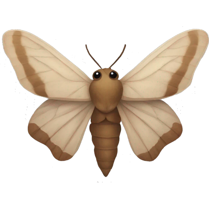 Moth emoji
