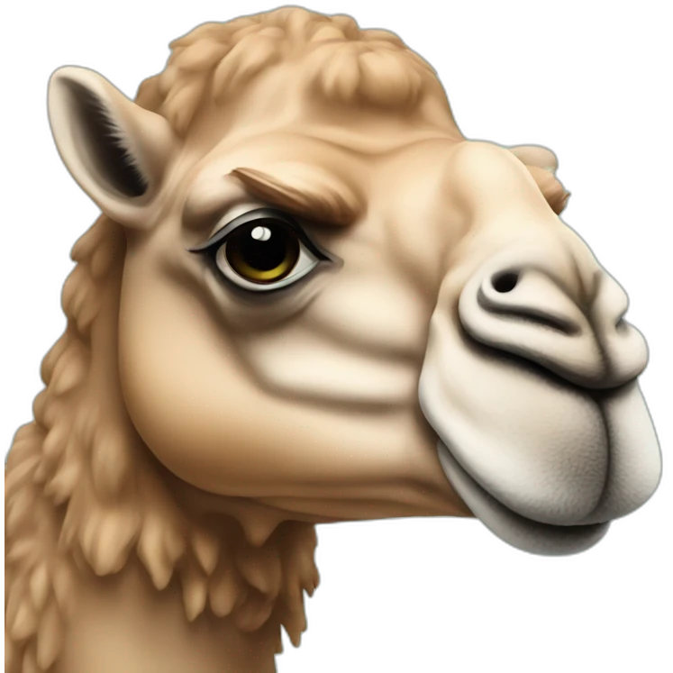 Camel mint emoji