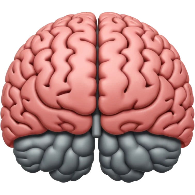 video of brain turning emoji