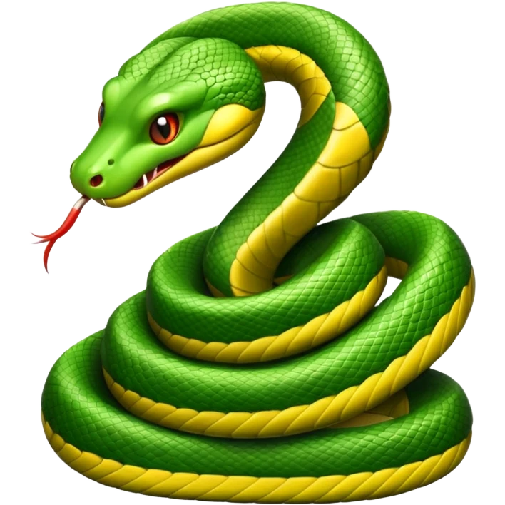 snake crawling  emoji