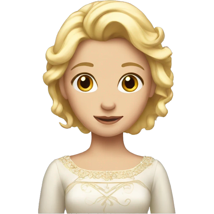 Blond princess emoji