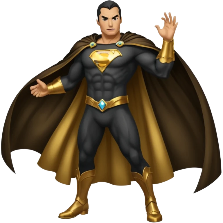 black adam cape emoji