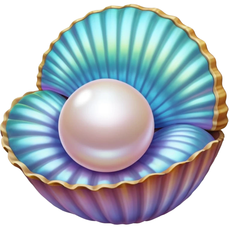 pearls in shells emoji