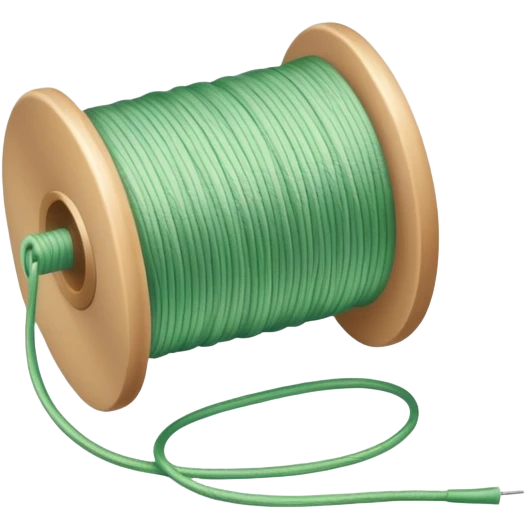 Light green Thread emoji