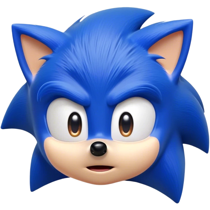 Sonic confused emoji